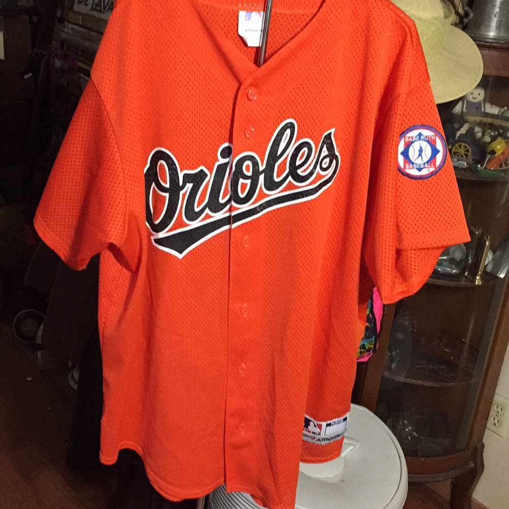 Vintage rare majestic orioles jersey made USA